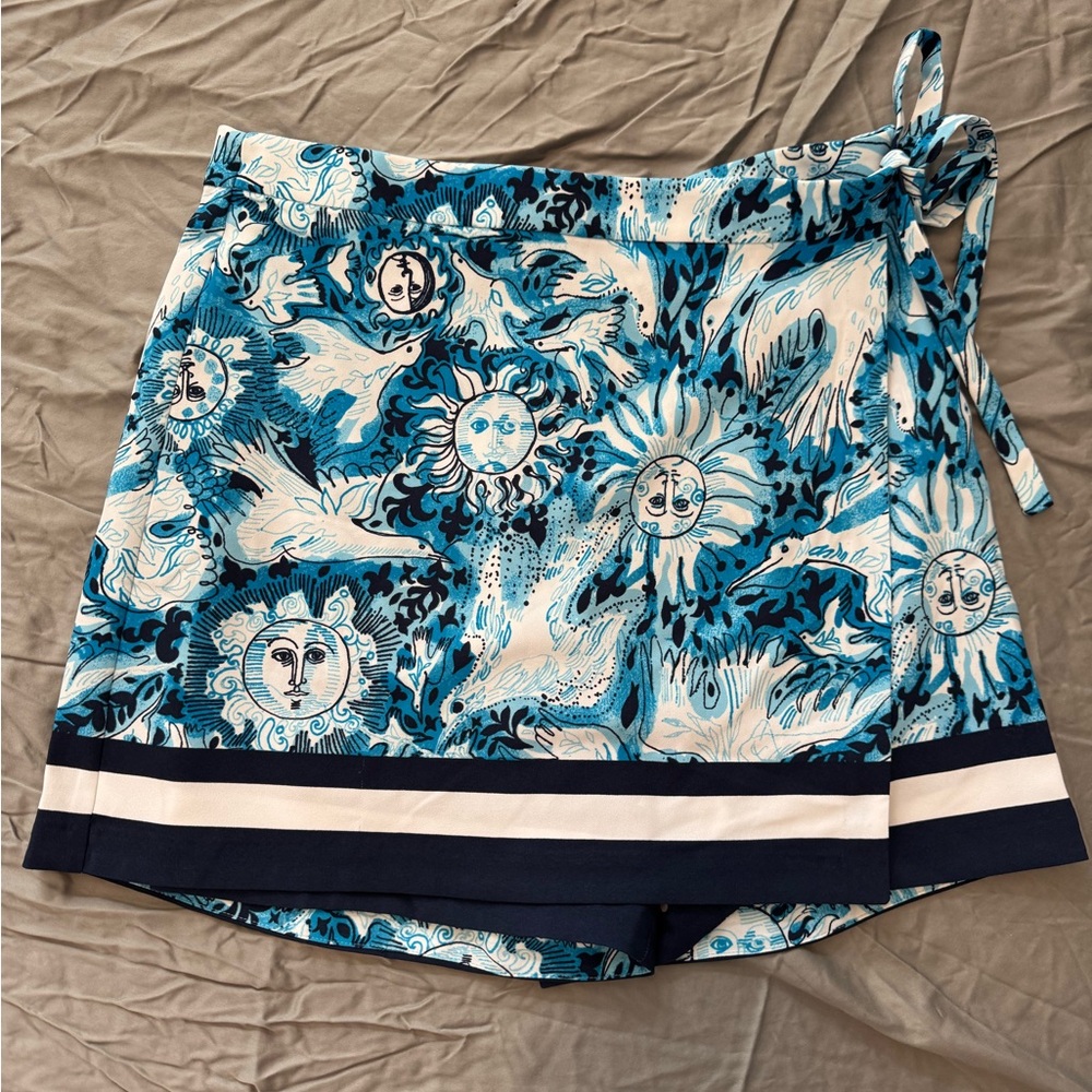 Lilly Pulitzer Kenlyn Wrap Skort Size 14